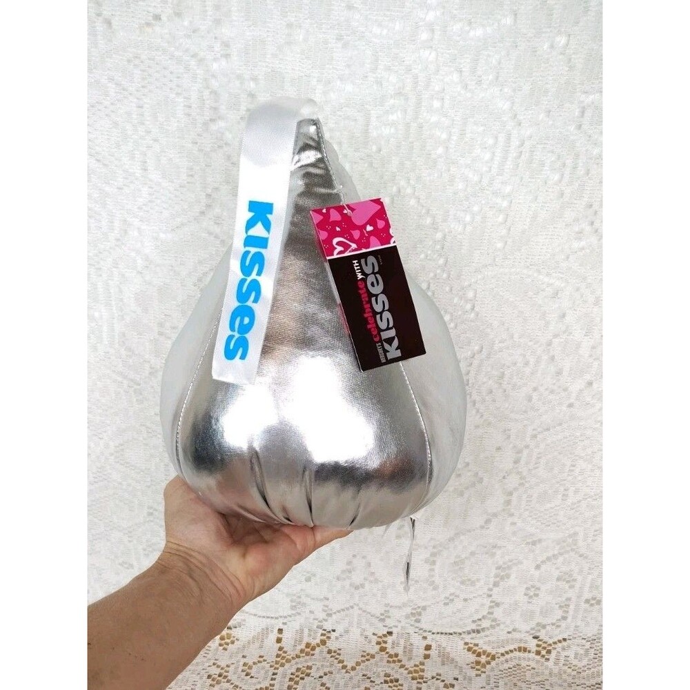 Hershey's Kisses Silver Plush Toy 8" DanDee